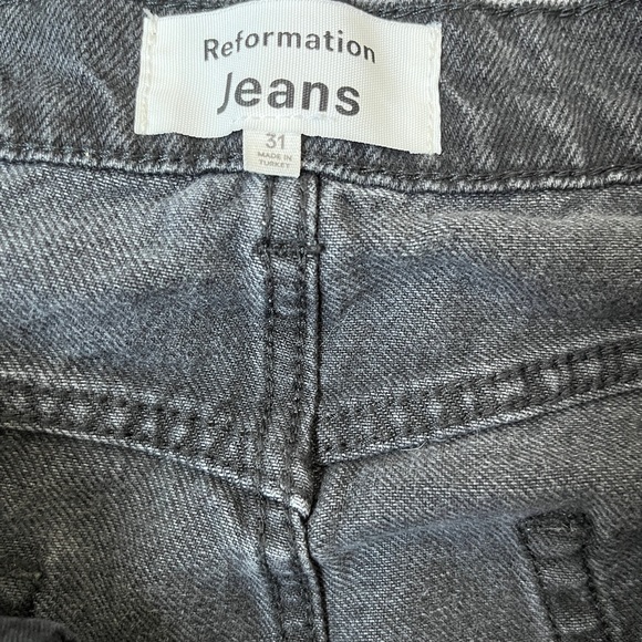 Women's Black Denim Maxi Skirt - Picture 6 of 6